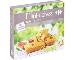 Mini Cake aux Fruits Confits et Raisins Secs Pocket Carrefour
