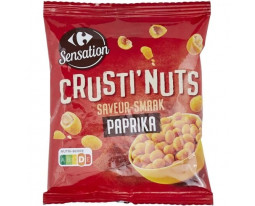 Cacahuètes Enrobées de Paprika Carrefour