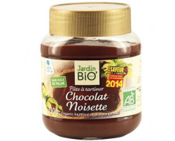 Pâte à Tartiner Chocolat Noisettes Bio Jardin Bio