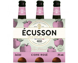 Cidre Rosé 3% vol. Ecusson