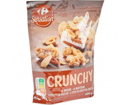 Muesli Croustillant de Céréales aux 4 Noix Crunchy Carrefour