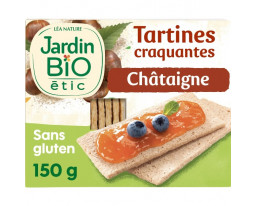 Tartines Craquantes Châtaigne Sans Gluten Bio Jardin Bio