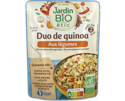 Quinoa Blanc et Rouge aux Légumes Bio Jardin Bio