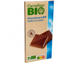 Chocolat au Lait Bio Carrefour