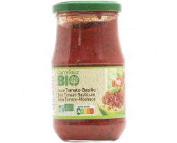 Sauce Tomate au Basilic Bio Carrefour
