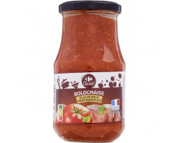 Sauce Bolognaise Plus de Boeuf Carrefour