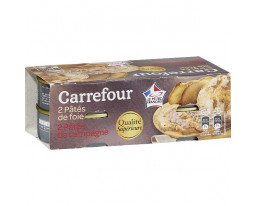 Pâté de Foie et Pâté Campagne Carrefour