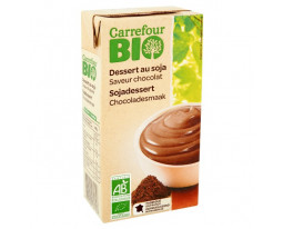 Crème Dessert Soja Chocolat Bio Carrefour