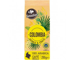 Café Moulu 100% Arabica Colombie IGP Filtre Carrefour
