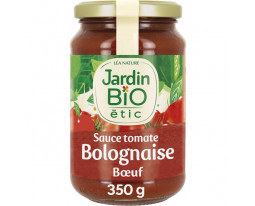 Sauce Bolognaise au Boeuf Bio Jardin Bio