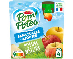 Compote de Pomme Sans Sucres Ajoutés Pom'Potes