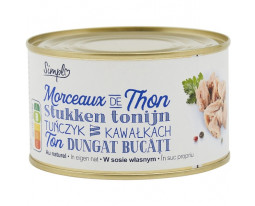 Thon Rose Listao en Morceaux au Naturel Simpl