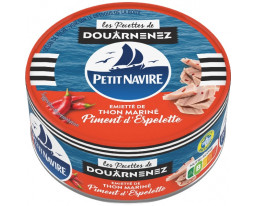 Miettes de Thon Rose Listao au Piment d'Espelette Petit Navire