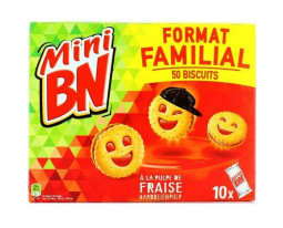 Mini Goûters Fourrés Fraises Pocket BN