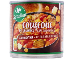 Légumes Cuisinés à l'Orientale pour Couscous Carrefour
