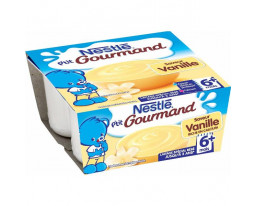 Dessert Vanille Petit Gourmand Dès 6 Mois Nestlé