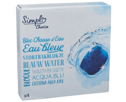 Bloc Chasse d'Eau WC Eau Bleue Simpl