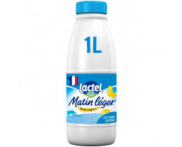 Lait Sans Lactose Matin Léger UHT Lactel France