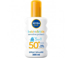 Crème Solaire Protectrice Bébé & Enfants FPS 50+ Dès 6 Mois Nivea Sun