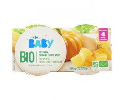 Courge Butternut Pomme de Terre Bio Dès 4 Mois Carrefour Baby