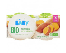 Patate Douce Bio Dès 4 Mois Carrefour Baby