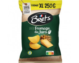 Chips Ondulées Saveur Fromage du Jura Brets