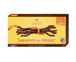 Sarments du Médoc au Chocolat Noir et Mandarine Chocolaterie de Margaux