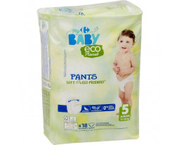 Couches Culottes Taille 5 12-18kgs Eco Carrefour Baby