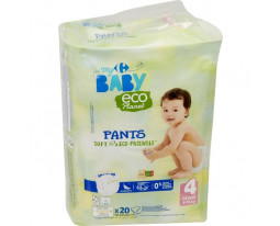 Couches Culottes Taille 4 8-15kgs Eco Carrefour Baby
