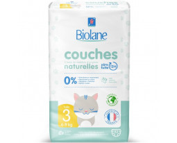 Couches Naturelles Zéro Fuite T3 Biolane