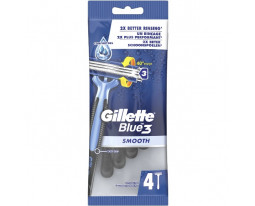 Rasoirs Jetables Pivotants Blue 3 Smooth Gillette