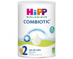 Lait en Poudre Suite 2 Combiotic Dès 6 Mois Bio Hipp