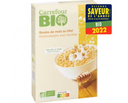 Boules de Maïs Soufflées Miel Bio Carrefour