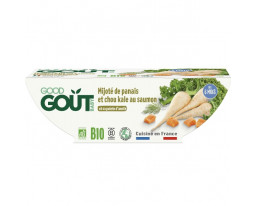 Mijoté de Panais et Chou Kale au Saumon Bio Dès 6 Mois Good Gout 