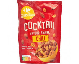 Mélange Cacahuètes & Amandes Chili Carrefour