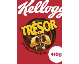 Céréales Chocolat Noisettes Trésor Kelloggs