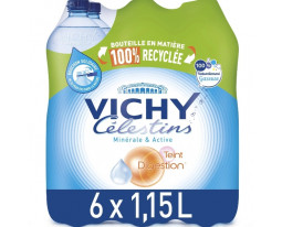 Eau Minérale Naturelle Gazeuse Vichy Célestins