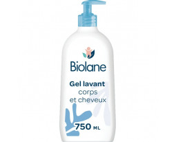 Gel Lavant Corps et Cheveux 2-en-1 Biolane