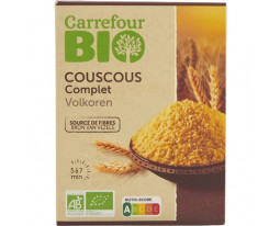 Semoule de Couscous Blé Complet Bio Carrefour