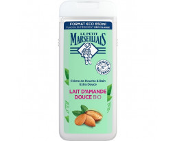 Crème de Douche Hydratant et Nourrissant Lait d'Amande Douce Bio Le Petit Marseillais