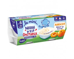 Fromage Blanc Abricot Petit Onctueux Dès 6 Mois Nestlé
