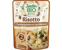 Risotto Champignons 2mns Bio Jardin Bio