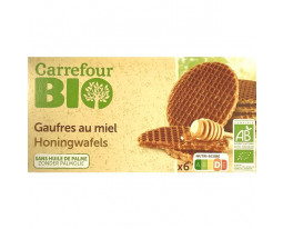 Gaufres Farine de Blé et Miel Bio Carrefour