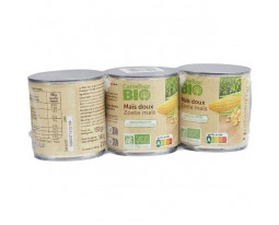 Mais Doux en Grains Sans Sucres Ajoutés Bio Carrefour