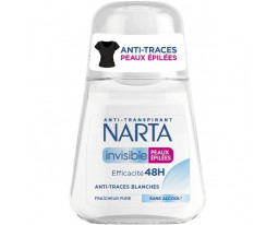 Déodorant Invisible Anti-Traces Peaux Epilées 48H Narta