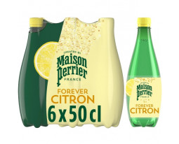 Eau Minérale Naturelle Gazeuse au Citron Perrier