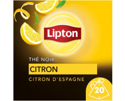 Thé Noir au Citron d'Espagne Lipton