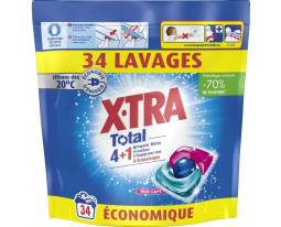 Lessive Total 4+1 Fraîcheur Total X-Tra