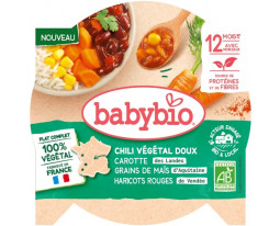 Chili Végétarien Doux Bio Dès 12 Mois Babybio