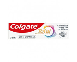 Dentifrice Prévention Soin Complet Total Active Colgate 